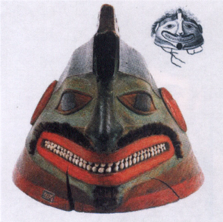Тлинкитский боевой шлем