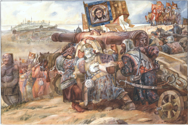 Сражение под Казанью (Косцовая битва) в 1506 г.