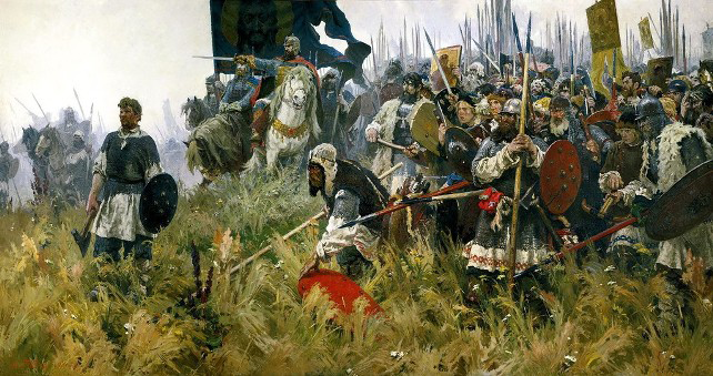 Куликовская битва в 1380 г.