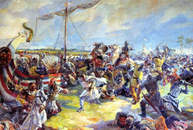 Невская битва в 1240 г.