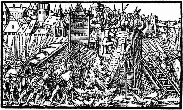 Осада и падение Вендена в 1577 г.