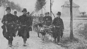 Бельгийские войска 1914 г.
