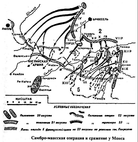 Самбро-Маасская операция 1914 г.