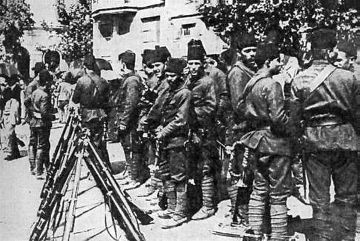 Турецкие войска первая мировая