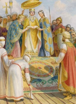 Женитьба Владимира на византийской принцессе Анне