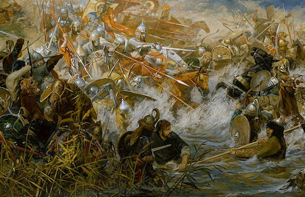 Речное сражение в устье Камы в 1469 г.