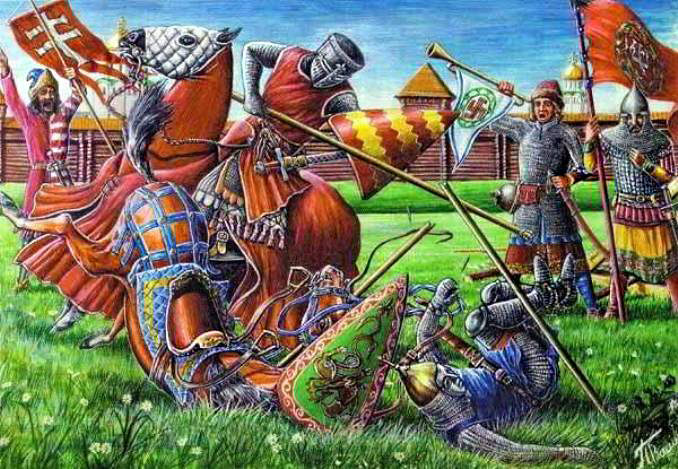 Ярославское сражение в 1245 г.