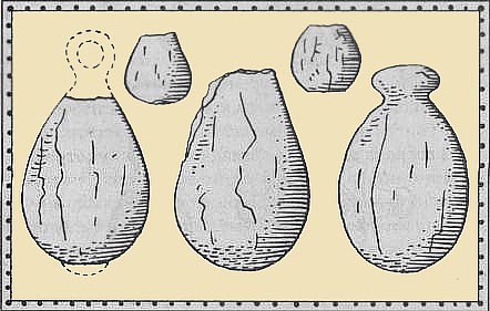 Кистени из кости. X–XIII века