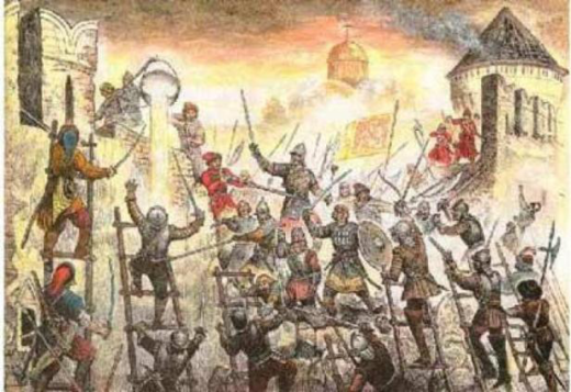 Осада и падение Новгорода в 1611 г.