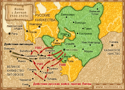 Война с Литвой 1500-1503 гг.
