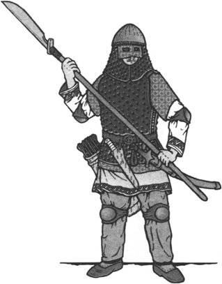 Западносибирский воин конца XVI - начала XVII в.